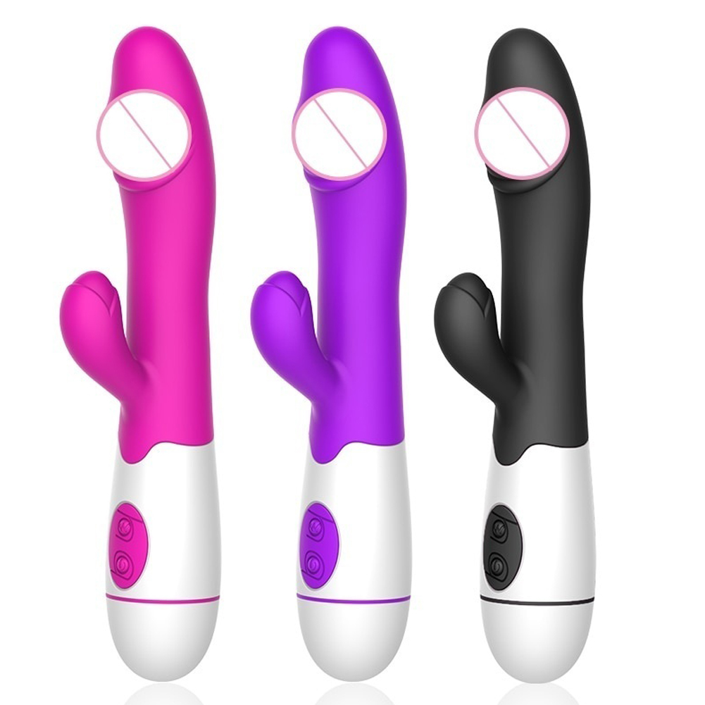 30 Speed Vibratior for Women G Spot Stimulator Pink Black Purple